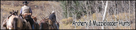 Archery and Muzzleloader Rut Hunts